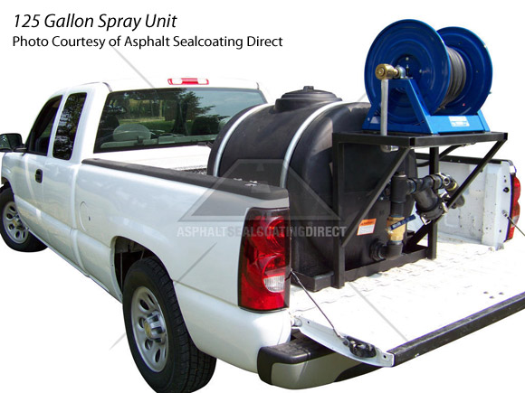 Small Sealcoating machine