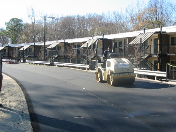 Newly Laid Asphalt - Full-depth Reclamation