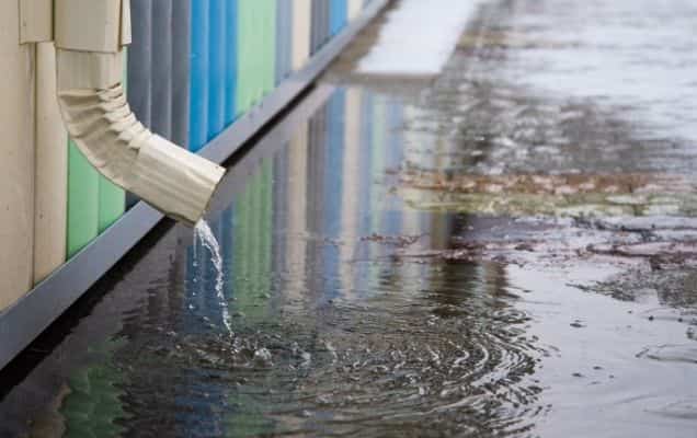 Water penetrates the asphalt, causing it to crack