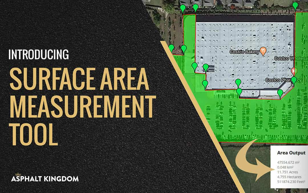 Introducing Surface Area Measurement Tool by Asphalt Kingdom